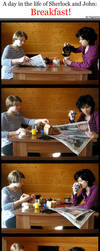 A day in the life of Sherlock an John_3 by XxGogetaCatxX