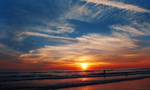 Ocean Sunset. by Sparkle-Photography