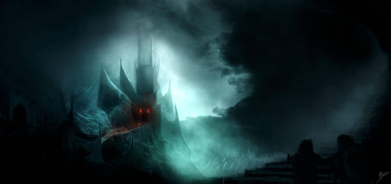 Minas Morgul Speed Paint by MattBurton