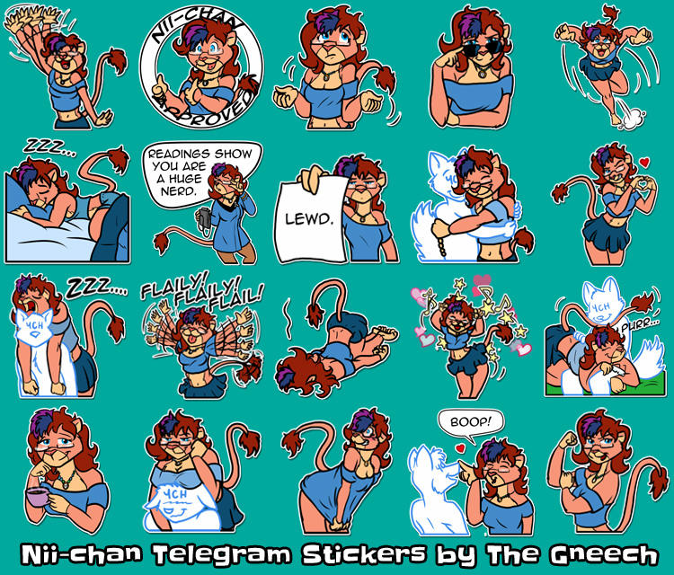 Nii-chan Telegram Stickers by the-gneech