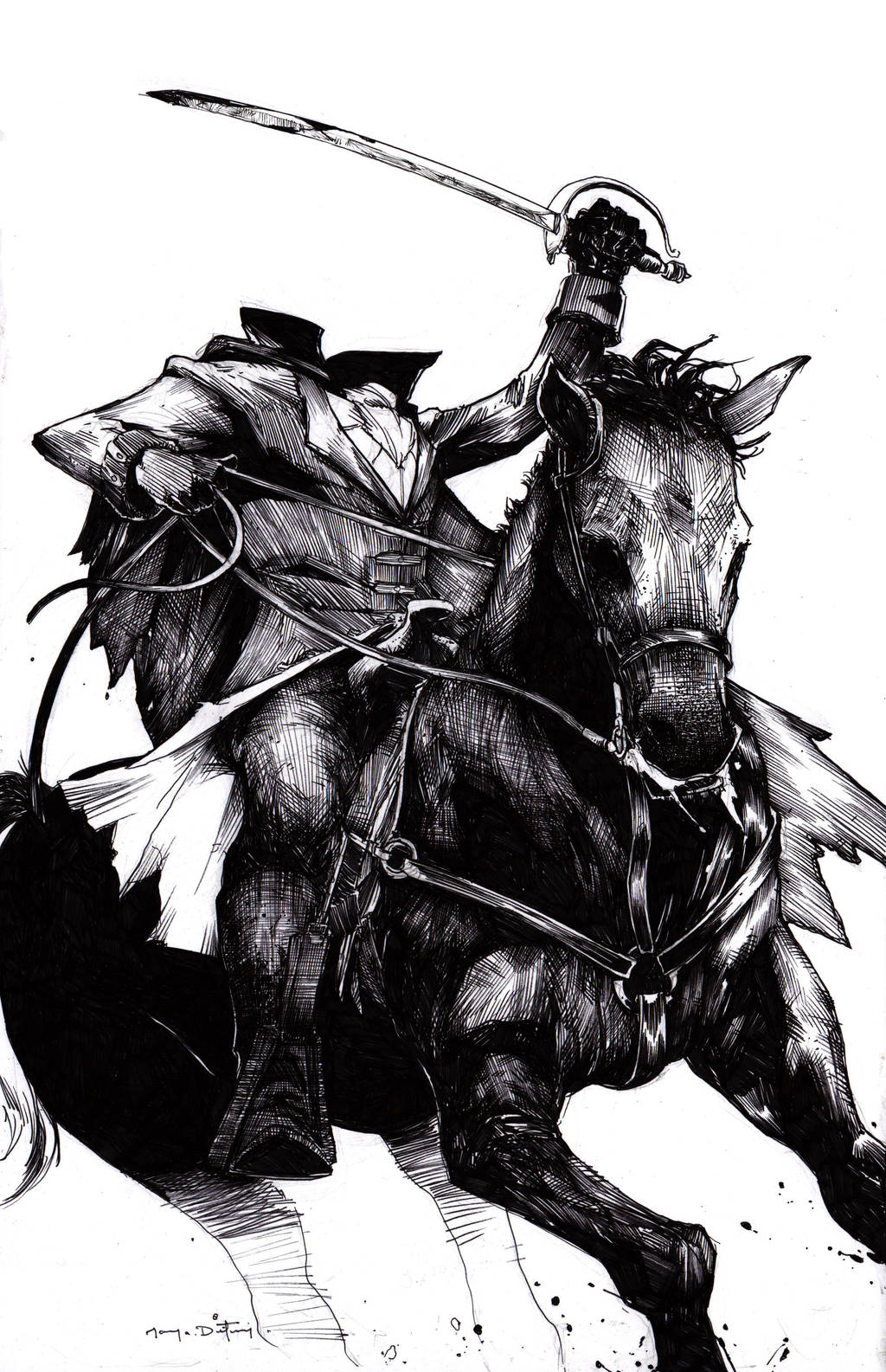 Headless Horseman Commission by Harpokrates