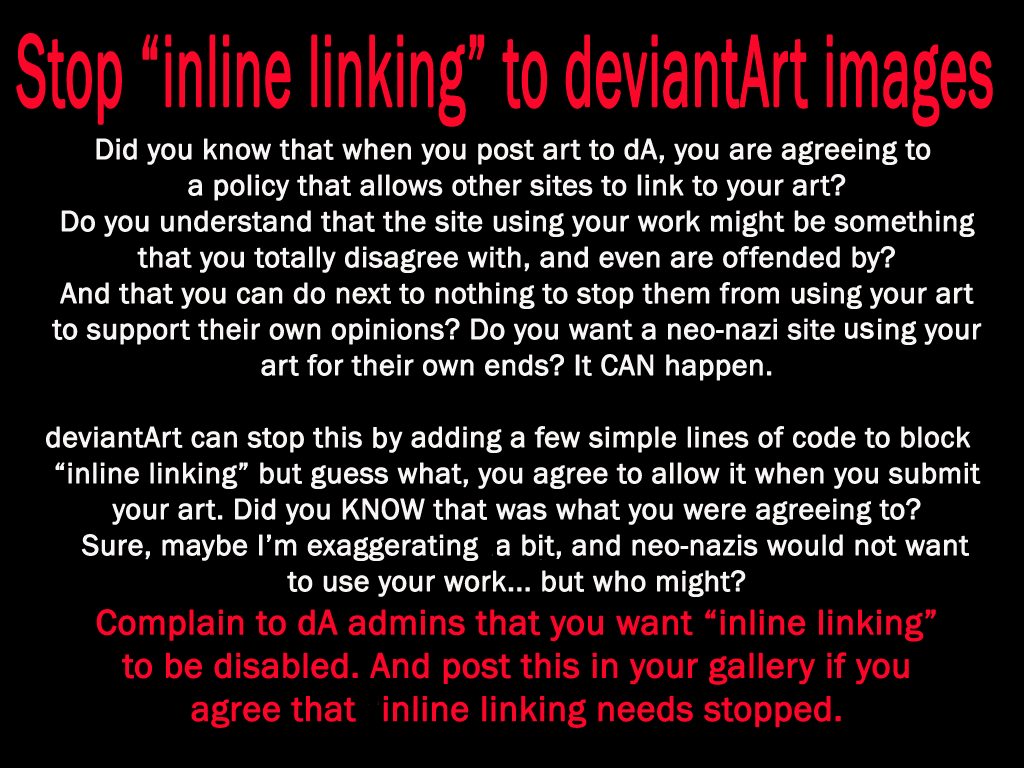 stop inline linking by fraterchaos