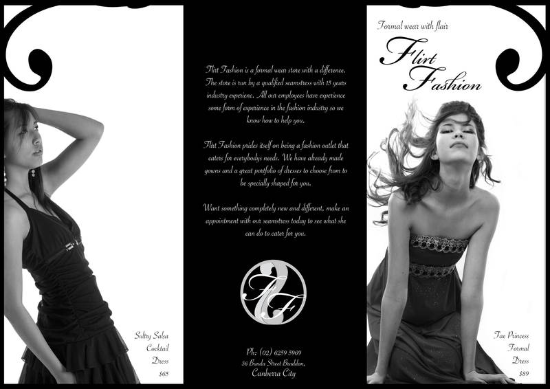 Flirt Fashion Brochure by NicoleWKonigs