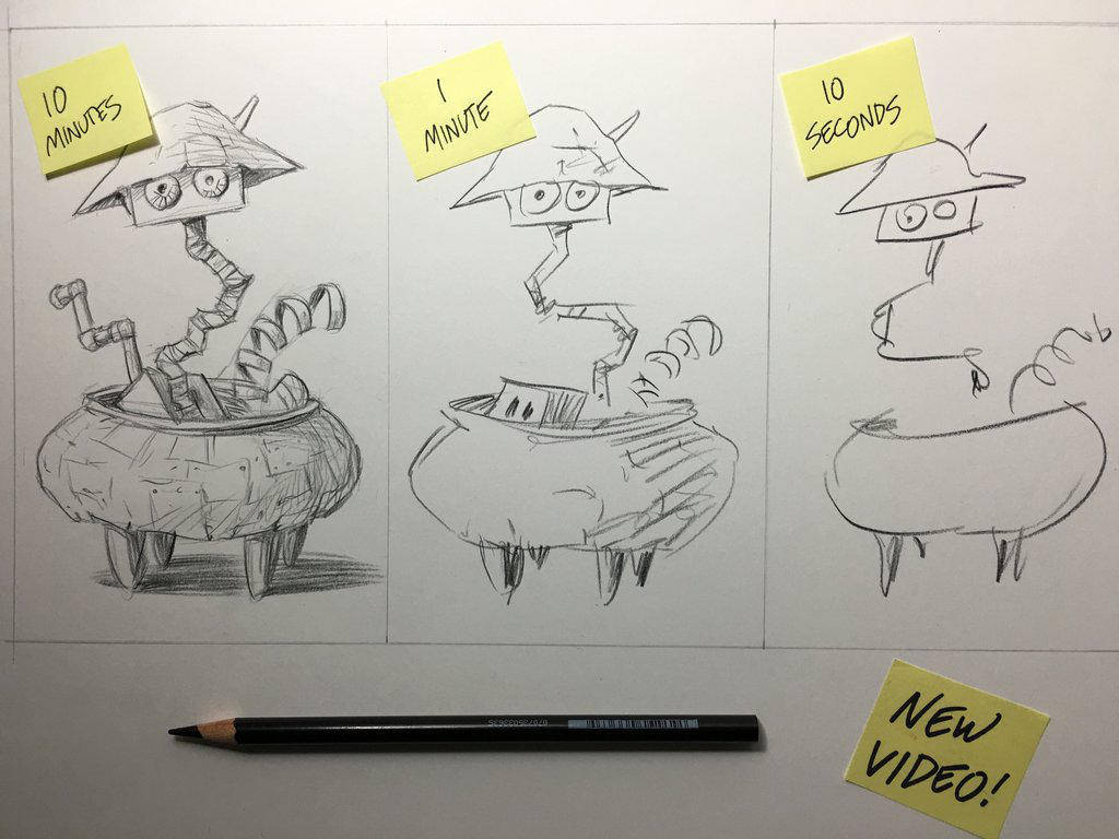 My YouTube Speed Drawing Video by markcrilley