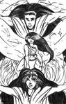 Father, Mother, Daughter by AteMozzarella