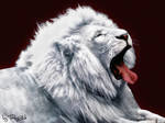 The White Lion by TerbeznikArt