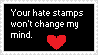 Stamp- Anti-Hate stamps by rainbowmonkey9