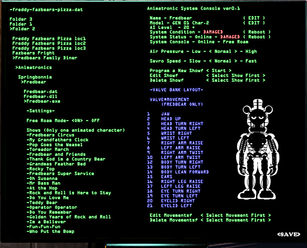 Freddy-fazbears-pizza.dat - Fredbear animatronic by FreddyFredbear