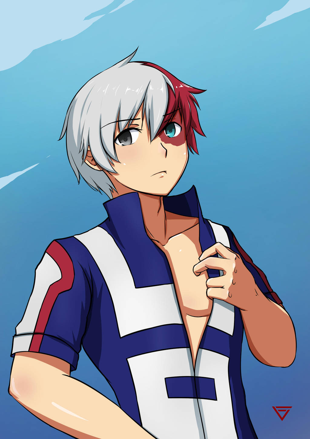 Shoto Todoroki Fanart by Garry-Ho on DeviantArt
