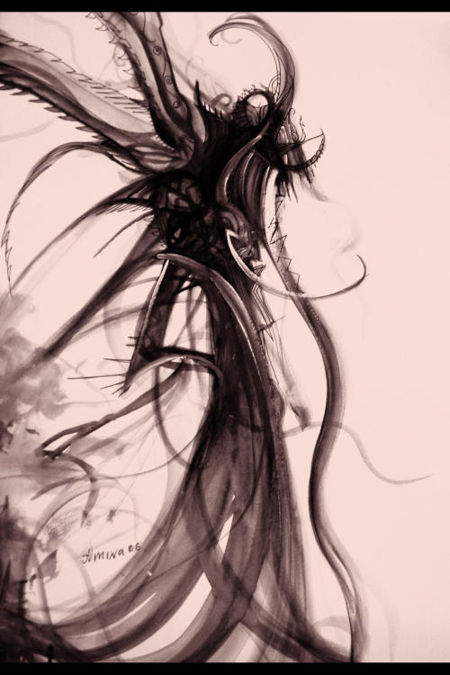dark angel by HeartySpades