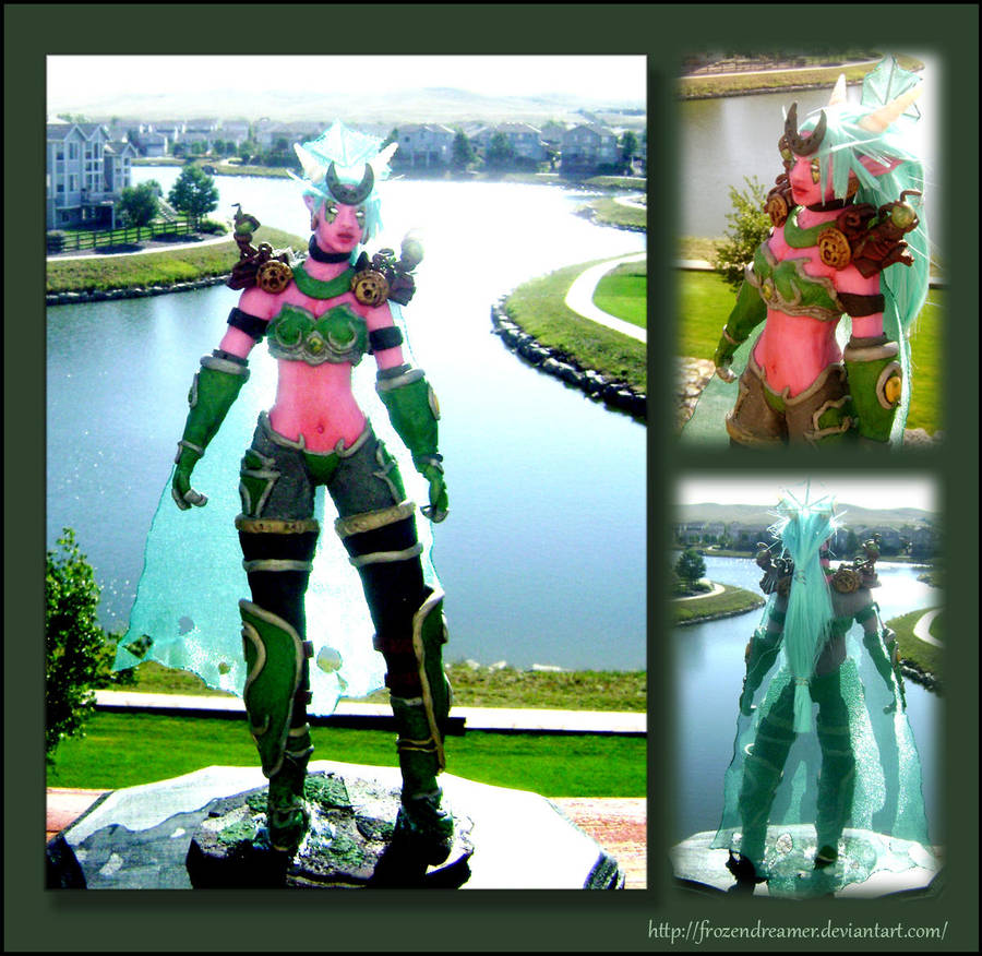 Ysera Statue by FrozenDreamer