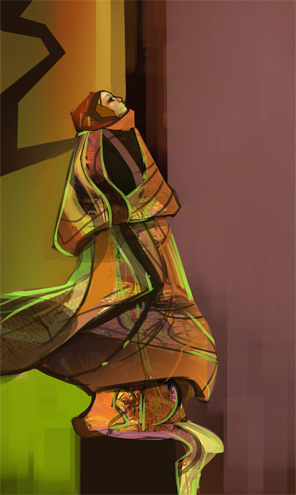 Dress Designs ~ Modern Kimino by indikate