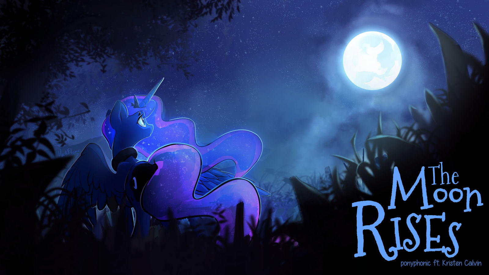 The Moon Rises by DarkFlame75