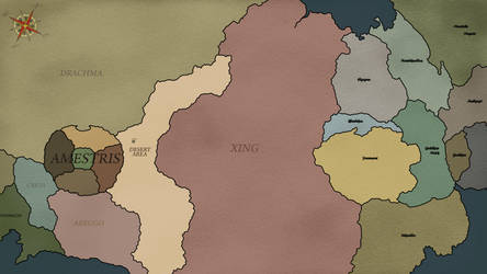 New Amestris Map by PosterMasterChef