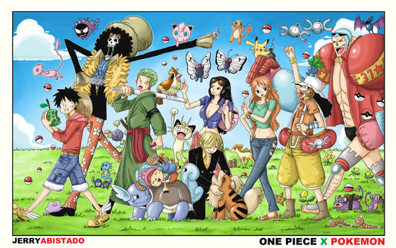 One Piece : Pokemon Island by JERRYABISTADO
