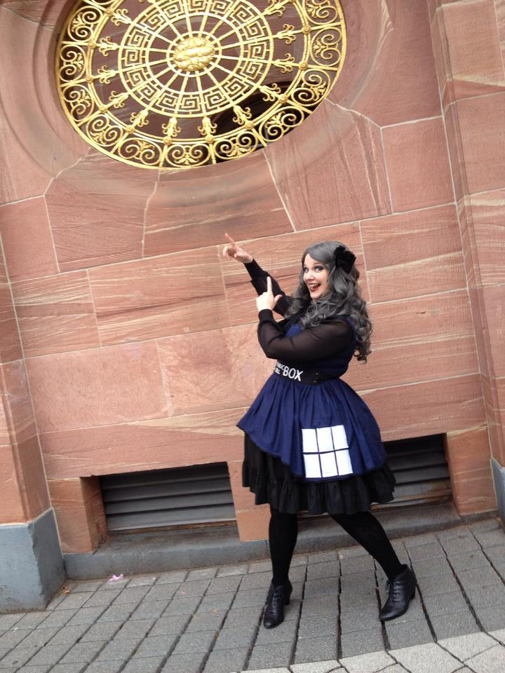 Doctor Who TARDIS Dress by miaka-yuuki