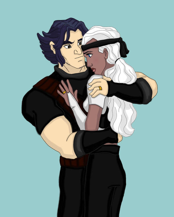 Logan and Storm Married by DKCissner