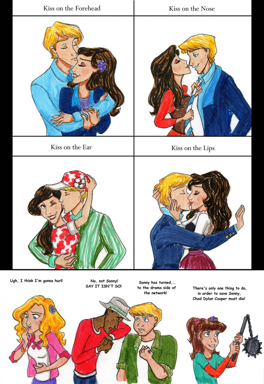 Kiss Meme - Chad and Sonny by DKCissner on DeviantArt