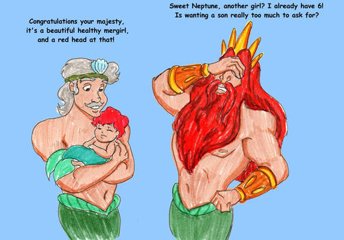 Birth of Ariel by DKCissner