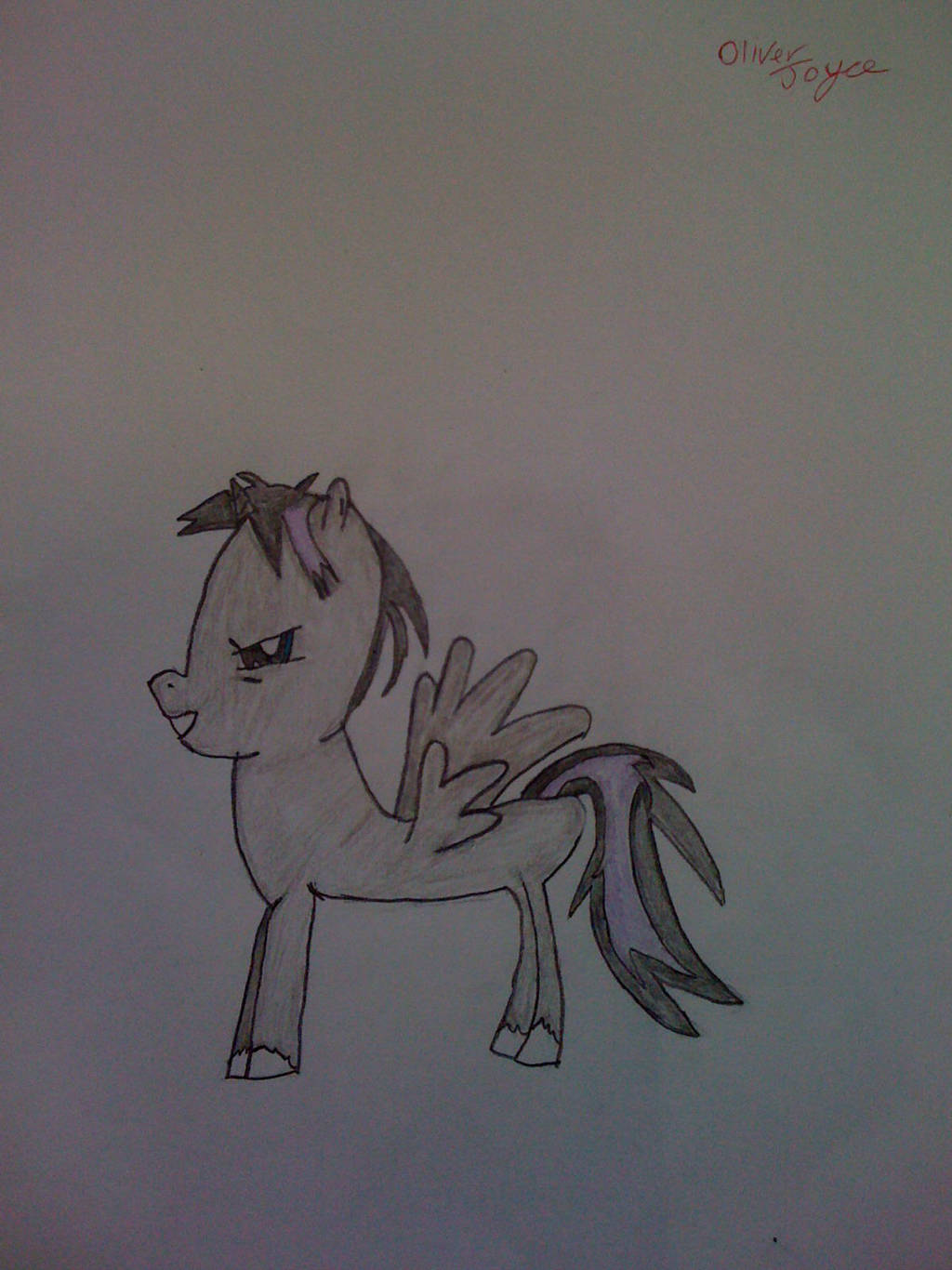 Me as a pony ''Master of Shadows'' by ty7711