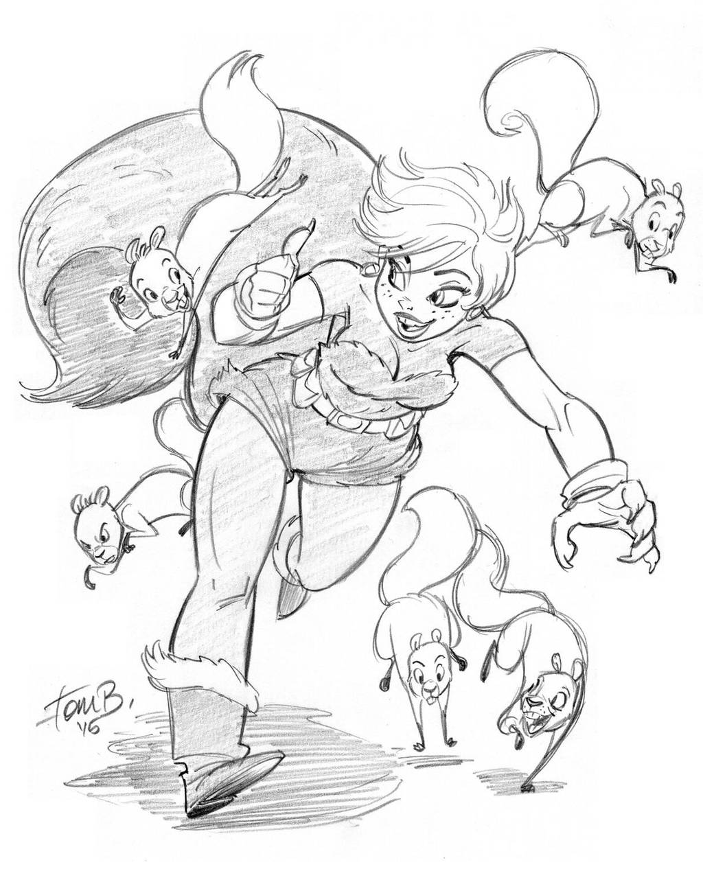 Squirrel Girl by tombancroft