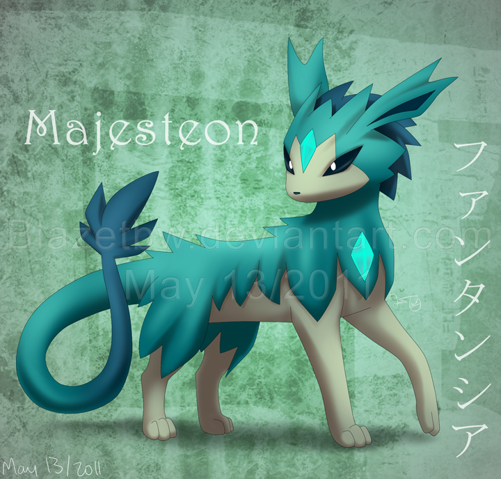 Majesteon :Fan Pokemon: by BlazeTBW