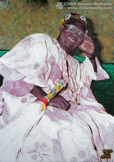 Portrait Of A Nigerian Prince by 333artworks