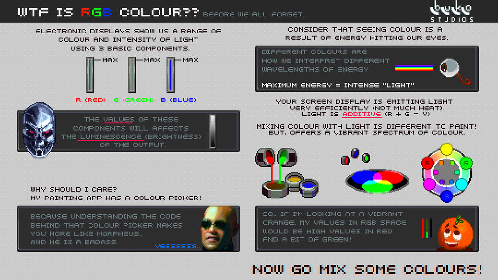 WTF is RGB Colour - before we all forget by buko-studios
