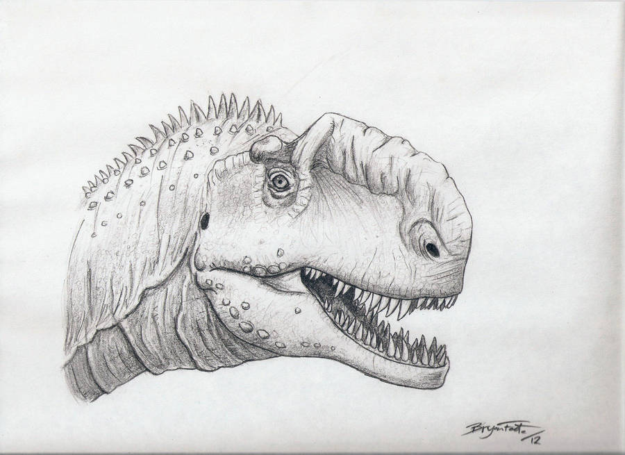 Monolophosaurus by DinoHunter000