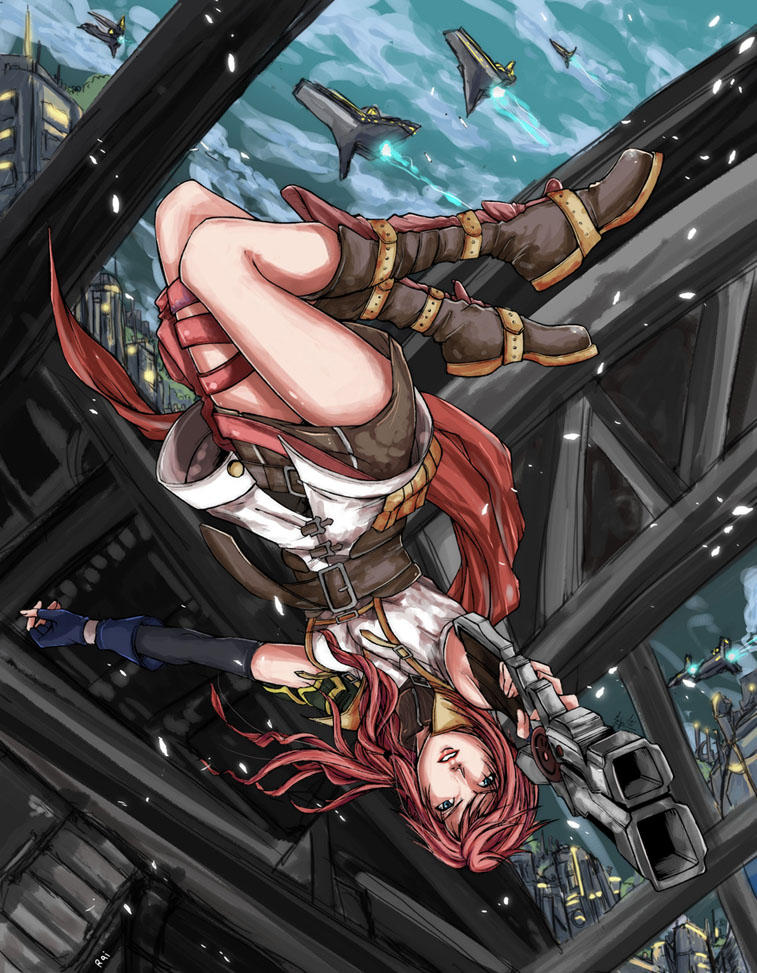 FF13 - Lightning by raidenokreuz76