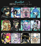 2016 Summary of Art by CrystalQuill