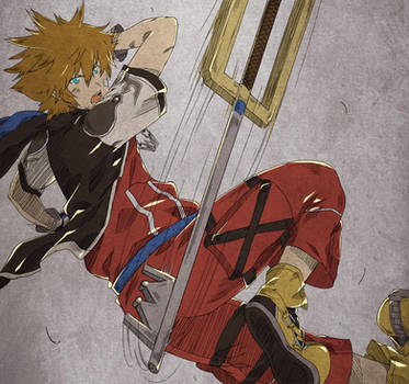 Sora - Limit form: Strike Raid by MrLipschutz
