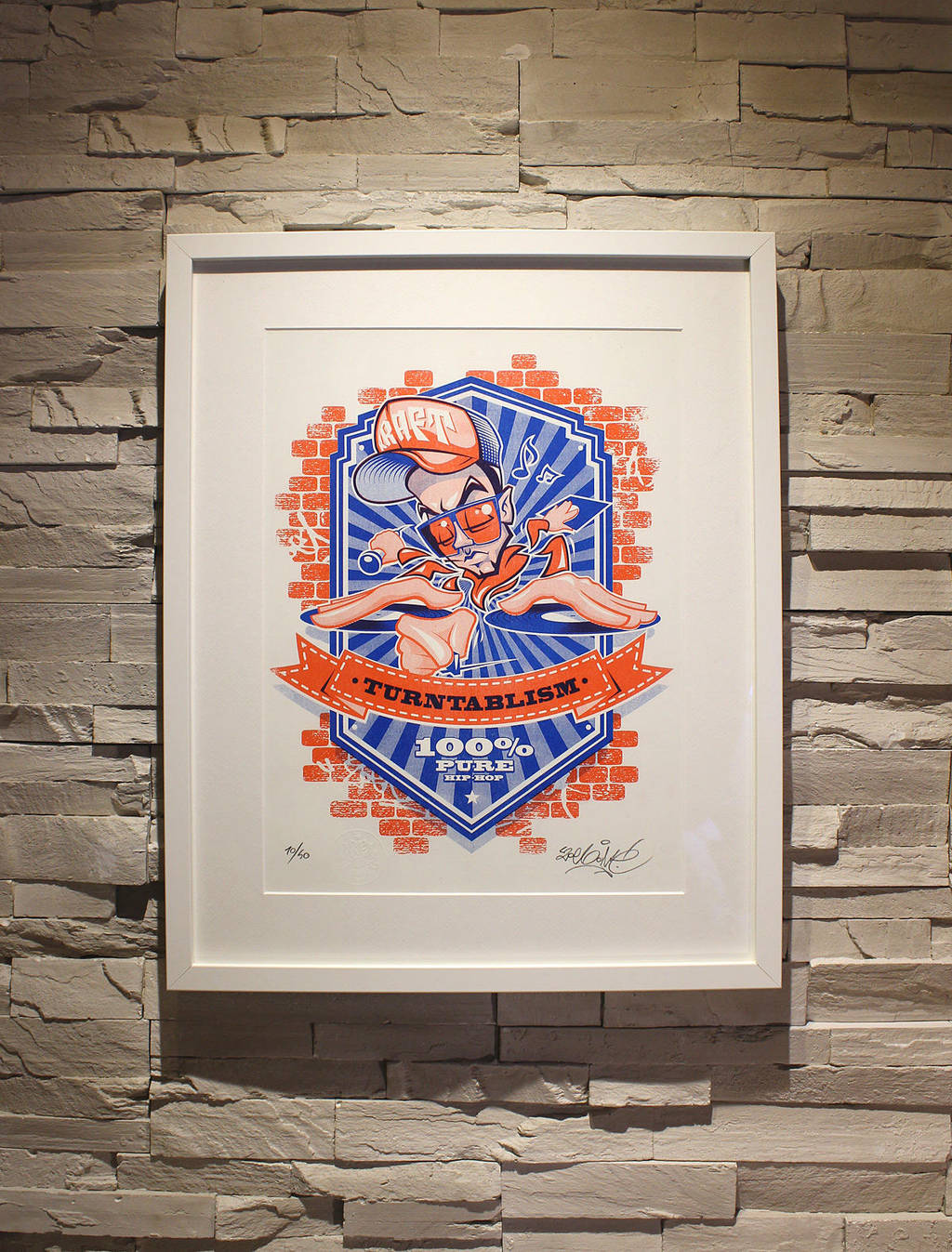 ZoelOne limited edition Riso print - The Kraft by ZoelOner