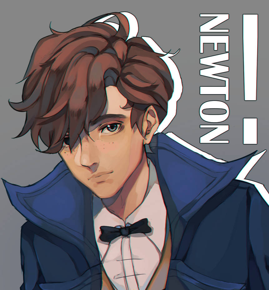 Newton Scamander Fantastic Beasts by Shihoritsu on DeviantArt