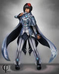 Art Trade : Raelyn Tang Warlock costume by Phi-MD