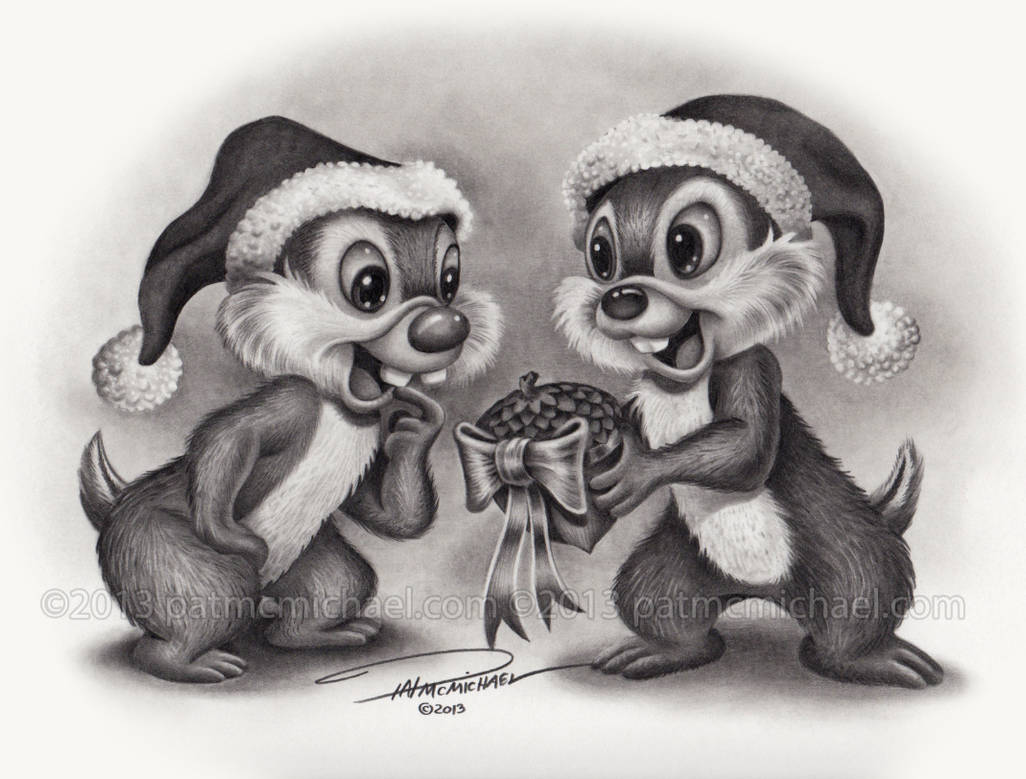 Chip-n-Dale by pat-mcmichael