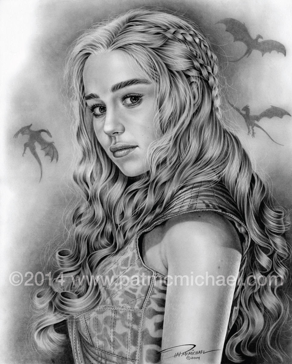 Daenerys Targaryen by pat-mcmichael