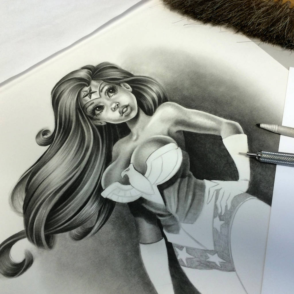 Wonder Woman Still in progress by pat-mcmichael