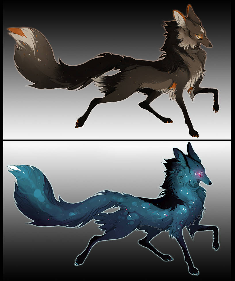 Freckle Foxes set 1 - OPEN - by foxchirps