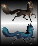 Freckle Foxes set 1 - OPEN - by foxchirps