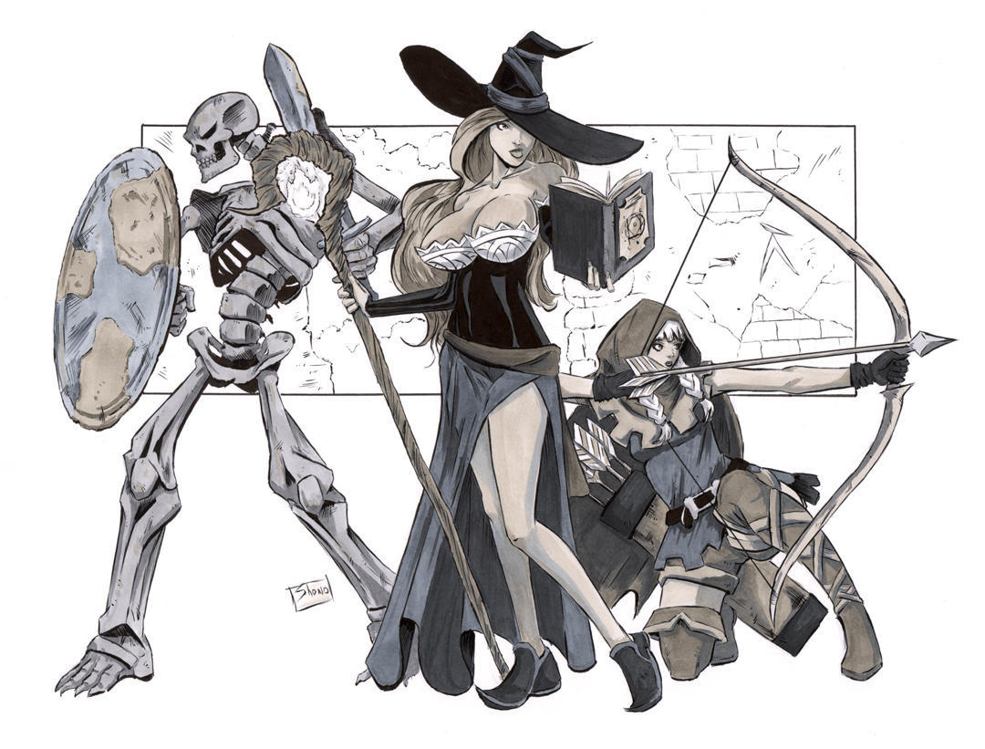 Heroes Con 2014: Dragon's Crown by Shono