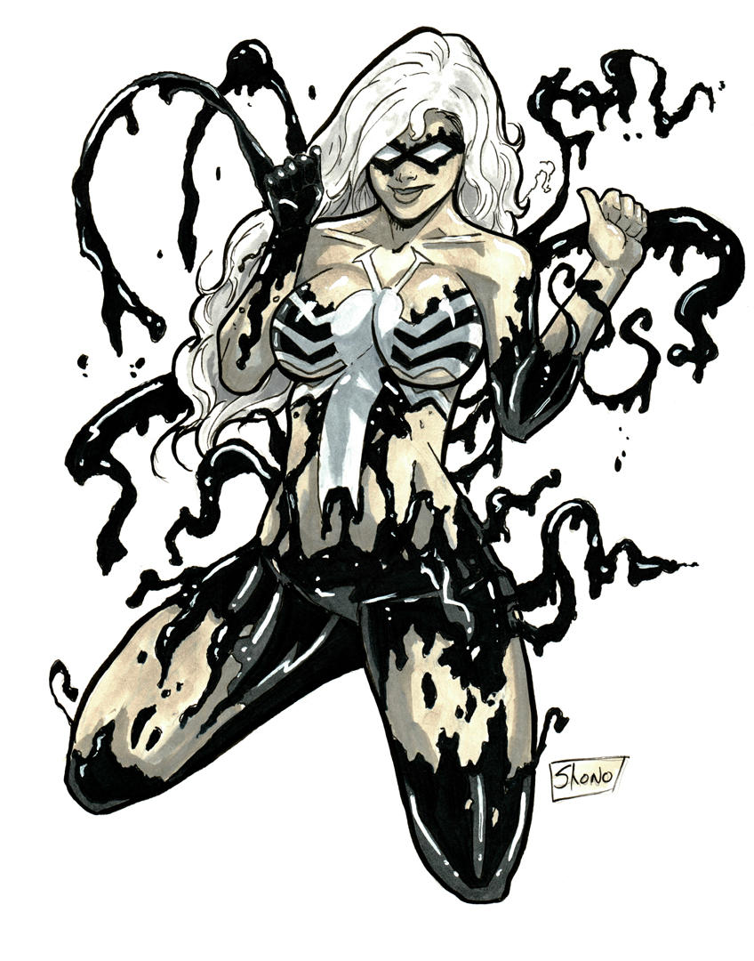 Heroes Con 2014: Black Cat Symbiote by Shono