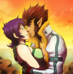 Sunsent by RikaChan3
