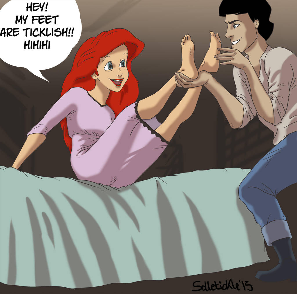 Ariel feet tickling