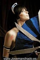 Kitana without veil by ThelemaTherion