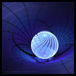 Blue lamp by manapi