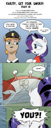 Rarity, get your sword! part 8 by doubleWbrothers