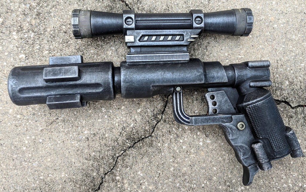 Custom Mini Blaster Pistol Cosplay Prop by firebladecomics