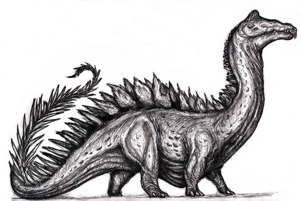 Conan - Forest Dragon, Retrosaurus III by KingOvRats