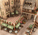 Small Cafe_panoramic view by deltoiddesign